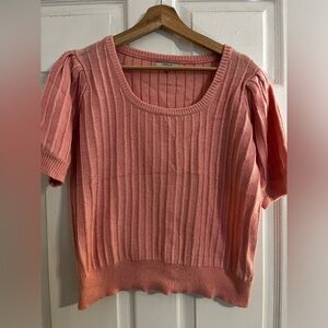 NWOT FRNCH Paris Size M Short Sleeve Sweater